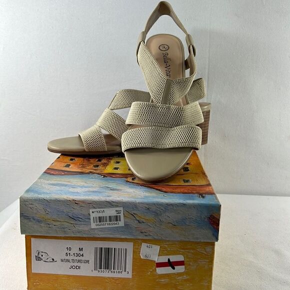 Bella Vita Shoes - Bella Vita Jodi Stretch Sandals Natural size 10 M